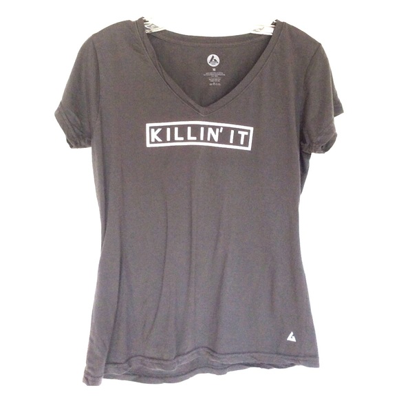 Tops - Killin it  Graphic V neck T Shirt